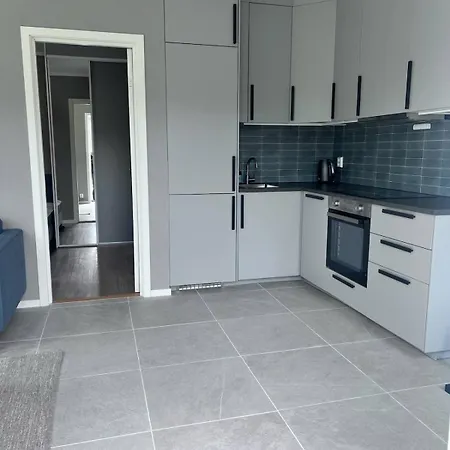 Newly Built, Bright Apartment Skien Exterior photo
